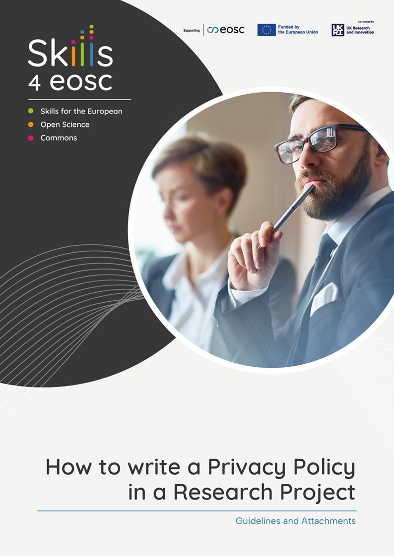 How to write a Privacy Policy in a Research Project